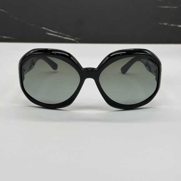 NEW TOM FORD TF1011 01B WOMEN SUNGLASSES TOM FORD GEORGIA-02 FT1011/S 01B - Picture 4 of 11